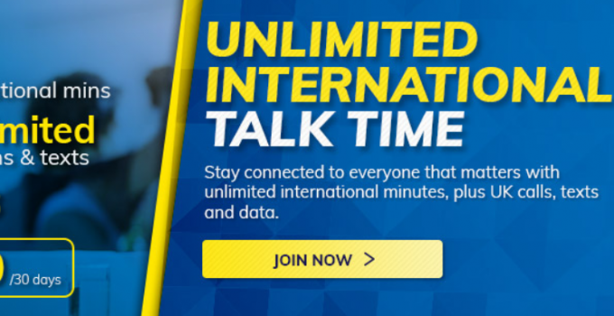Lycamobile Unlimited International Talk Time