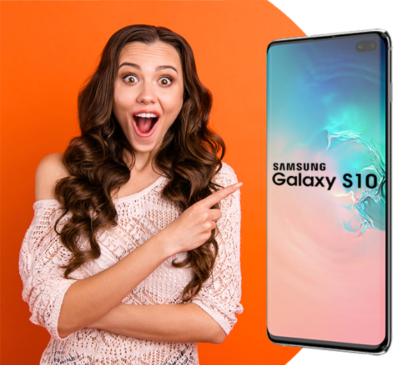 Win Samsung Galaxy S10 by Lycamobile